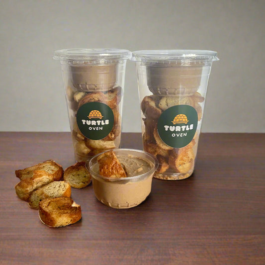 Bagel Chips & Spicy Hummus